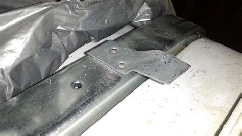 Bosch dishwasher stack brackets